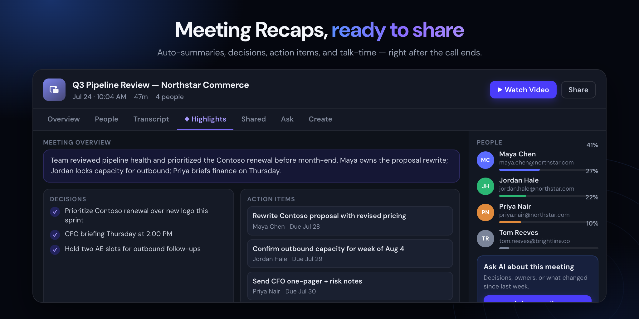 Changelog 3 Release Notes - August 2026 Meeting Recaps